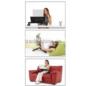 Portable Folding Multipurpose Laptop Stand With Cooler Fan ,adjustable Laptop Desk Cooler Stand thumbnail-2