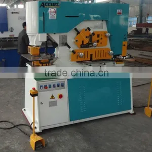 Q35Y-16 Series Hydraulic Iron Worker Metal Works Punch Shear Machines thumbnail-1
