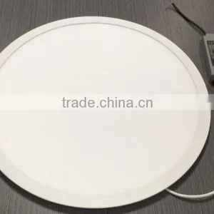 White Powder Coating Surface Finished CE,ROHS 3400LM CRI>80 3 Years' Warranty Springs LED Round Panel 600MM Diameter 40W thumbnail-5