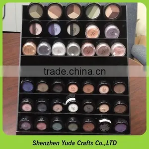 Transparent Acrylic Cosmetic Eyeshadow Display, Plexiglass Blush Display Rack thumbnail-1