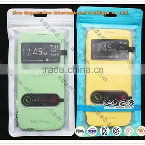 Wholesale Plastic Bag for Cellphone With Zipper / Header / Hanging Hole Made in China thumbnail-1