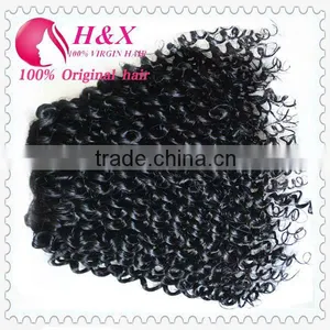 Kinky Curly- Unprocessed Mongolia Hair Extensions Virgin Kinky Curly Hair thumbnail-1