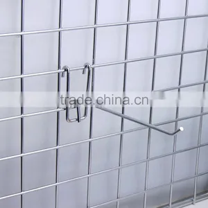 Wholesale Chrome Finished Girdwall Wire Display Net Hook thumbnail-4