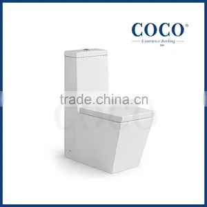 Bathroom Ceramic 4 Inch Washdown One Piece wc Toilet Spy Cam thumbnail-1