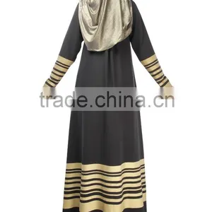 Long Dress Abaya Dubai Women Malaysia Dress Muslim Maxi Dress thumbnail-2