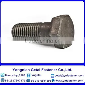 Hexagon Head Bolts, Hot Dip Galvanized (H.D.G) /Galvanized With Black /yellow Zinc Plated/blue White thumbnail-5
