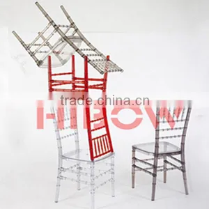 Clear Transparent Colored Wholesale Wedding Party Banquet Resin Chiavari Chair thumbnail-3