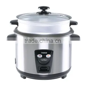 High Quality 2.8L Stainless Steel Housing Cylinder National Rice Cooker thumbnail-1