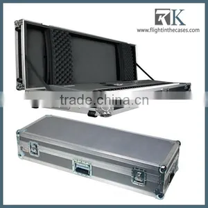 Keyboard Case 61 KEY BOARD CASE WITH ADJUSTABLE Z-LOCK FOAM AND LOW PROFILE WHEELS thumbnail-1