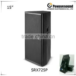SRX725P Powavesound 15" High-Power Loudspeaker Active Powered dj Amplifier Speaker Portable Subwoofer Speakers Pro Audio Bi-amp thumbnail-1