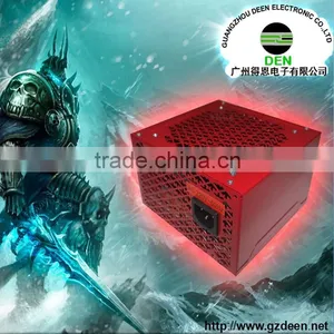Painting Black Metal Case / 1X12cm Fan / Male Socket + IO Switch / 4pcs HDD / 1pcs FDD / 20+4 Pin / 4pcs SATA / 1pcs P6 / 1pcs P thumbnail-6