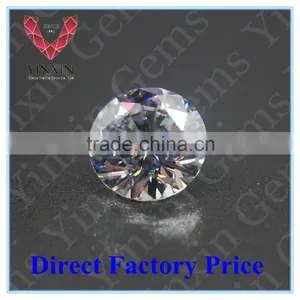 Loose Gemstone Brilliant Cut Zircon CZ Cubic Zirconia Made In China thumbnail-1