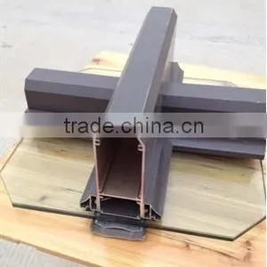 2016 the Most Popular Aluminium Extrusion Profile for Curtain Wall/aluminum Curtain Wall Profile thumbnail-1
