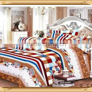 Reactive Printed 100% Cotton Print Bed Sheets/quilt Cover/table Cloth/comforter Set thumbnail-4
