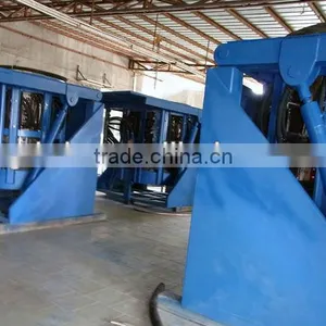 KGPS-2Tton Steel Shell Electric Induction Smelter for Aluminum, Iron, Copper ,steel,brass thumbnail-4