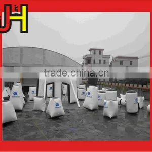 OEM Factory Custom 15 PCS Inflatable Laser Tag Arena For Sale thumbnail-4