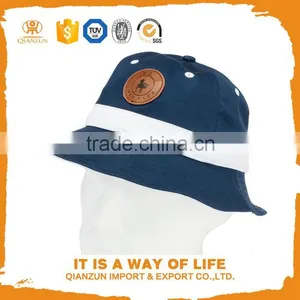 Wholesale Foldable Cotton Fashion 6 Panel Blank Designer Custom Bucket Hat thumbnail-1
