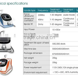 Professional High Intensity Focused Ultrasound Therapy Beauty Machine Weight Loss Machine Fat Burning Instrument thumbnail-3