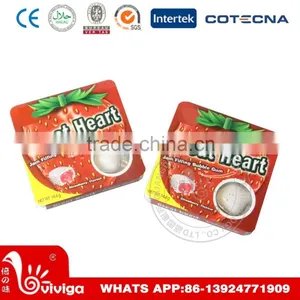 3.6g Sweet Cube Fruit Great Heart Center Fill Bubble Gum thumbnail-6