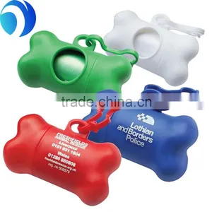 Custom Plastic Pet Dog Poop Bag Dog Waste Bag With Dispenser Gift Packing Set thumbnail-1