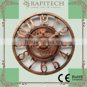 12 Inch Arabic Numeral Clock Polyresin Outdoor Garden Clock thumbnail-1