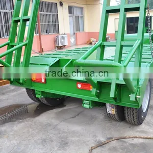 CIMC Trailers Tri-Axle Low Bed Semi Trailer Trucks thumbnail-1