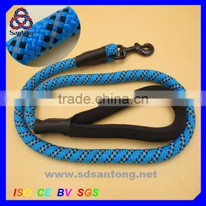 Wholesale High Grade Durable Nylon Braided Dog Leash thumbnail-1