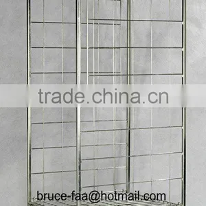 Folding Logistic Roll Cage/warehouse Cart Trolley thumbnail-1
