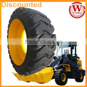 High Quality Front Wheel Loader Spare Parts Solid Tires for 23.5-25 17.5x25 thumbnail-1