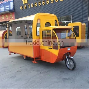 Three Wheels Electric Mobile Bbq Food Cart thumbnail-6