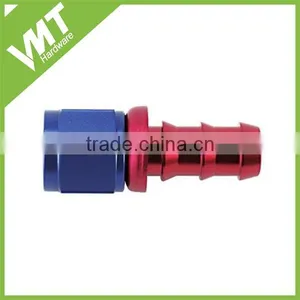 Oil Cooler Fitting Straight Push On Barb Hose Ends Aluminium Fitting thumbnail-1