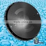Locking Manhole Cover SMC Round Type, Clear Open: 900mm C250 Watertight /SMC Manhole Cover /composite Manhole Cover thumbnail-1