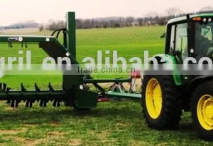 Hot Sale New Design Tractor Towed Hydraulic Compost Turner Windrow Turner Windrow Mixer With CE Cetification thumbnail-5