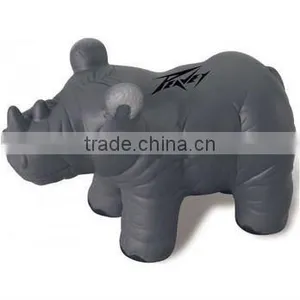 PU Foam Antistress Rhinoceros for Promotional Gifts thumbnail-1