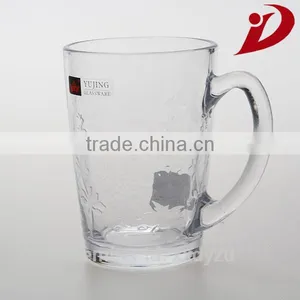 2014 New Style Fashion Glass Cup Imprinted and Frosted Glass Cup thumbnail-1