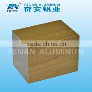 FENAN Wood Grained Extruded Aluminium Tubes thumbnail-1