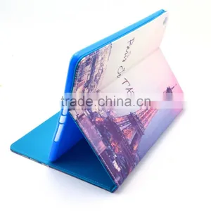 Eiffel Tower Retro Pu Leather Case for Ipad 6 thumbnail-5
