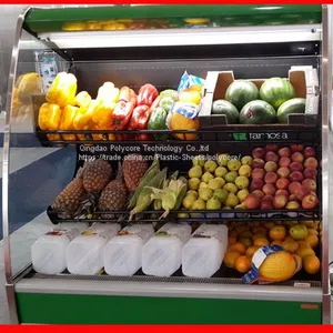 Polycarbonate Honeycomb Act as Air Flow in Commercial Refrigeration Display Showcase thumbnail-2