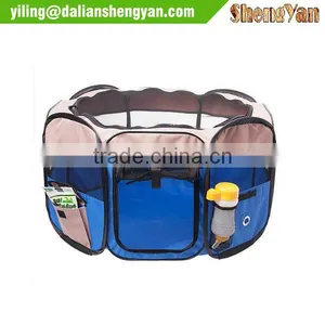 8 Panels Oxford Fabric Folding Pet Playpen thumbnail-1