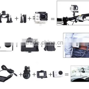 Factory Direct Cheap Sale Waterproof Sport Wifi Action Camera, Outdoor Sports Riding Cycling Portable HD Mini Sport Camera thumbnail-5