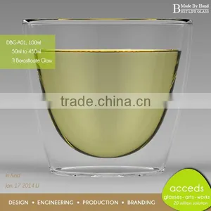 Made-By-Hand Glass Double Wall Thermos Cup thumbnail-6