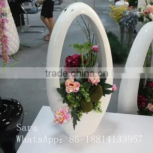Artifical Silk Flowers Flower Arrangement for Wedding Table Centerpieces thumbnail-2