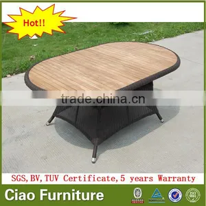 New Design Garden Table Furniture Outdoor Dining Table Set thumbnail-1