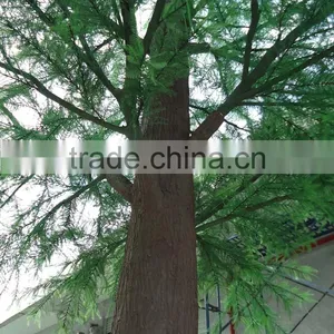 GNW BTR021 Outdoor Fiberglass Trunk Green Cypress for Decoration thumbnail-2