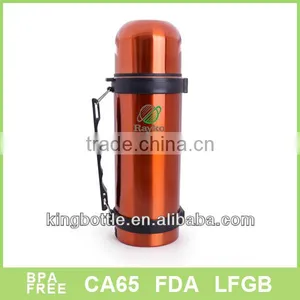 1000ml Double Wall Thermos Tea Pot With Cup thumbnail-1