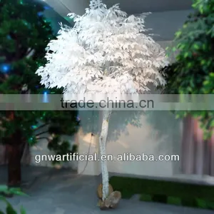 White Ficus Tree Artificial Wedding Decoration Maple Tree BTR015 GNW thumbnail-1