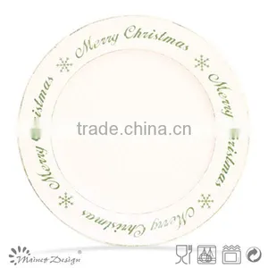 Decorative Square Ceramic Christmas Plates Cheap thumbnail-1