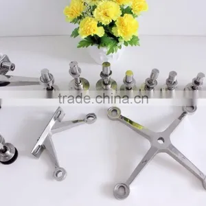 JINXIN Stainless Steel Spider Glass Support Fitting_glass Clamp Spider thumbnail-2