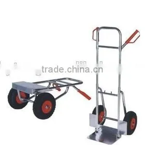 High Quality 10"x3.00-4 Air Wheel Hand Trolley HT1426 thumbnail-1