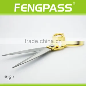 S8-1011 12 Inch Stainless Steel Blades With Zinc Alloy Handle Scissors For Cutting Fabric thumbnail-4